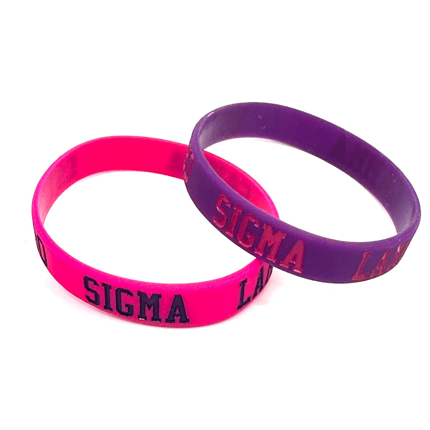 Sigma Lambda Gamma wristband (shocking pink)