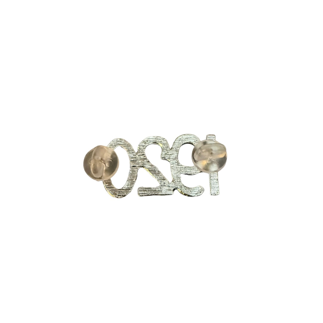 Zeta Phi Beta 1920 Clear & Royal Blue Diamond Brooch