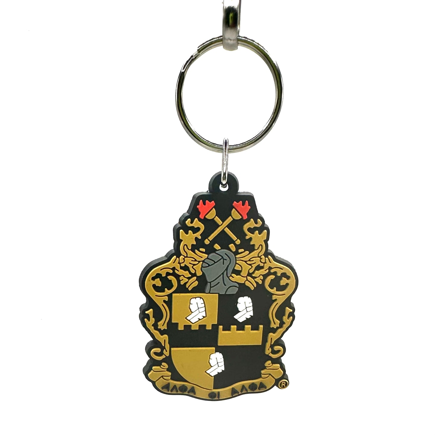 Alpha Phi Alpha rubber keychain