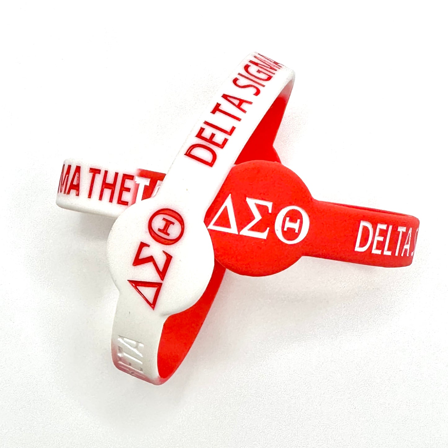 Delta Sigma Theta gradient balance wristband