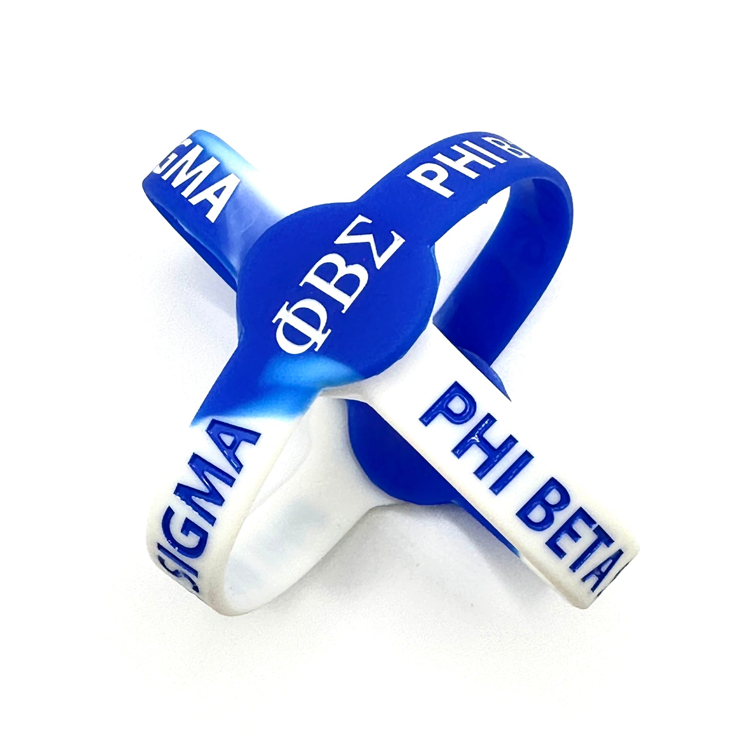 Phi Beta Sigma balance gradient wristband