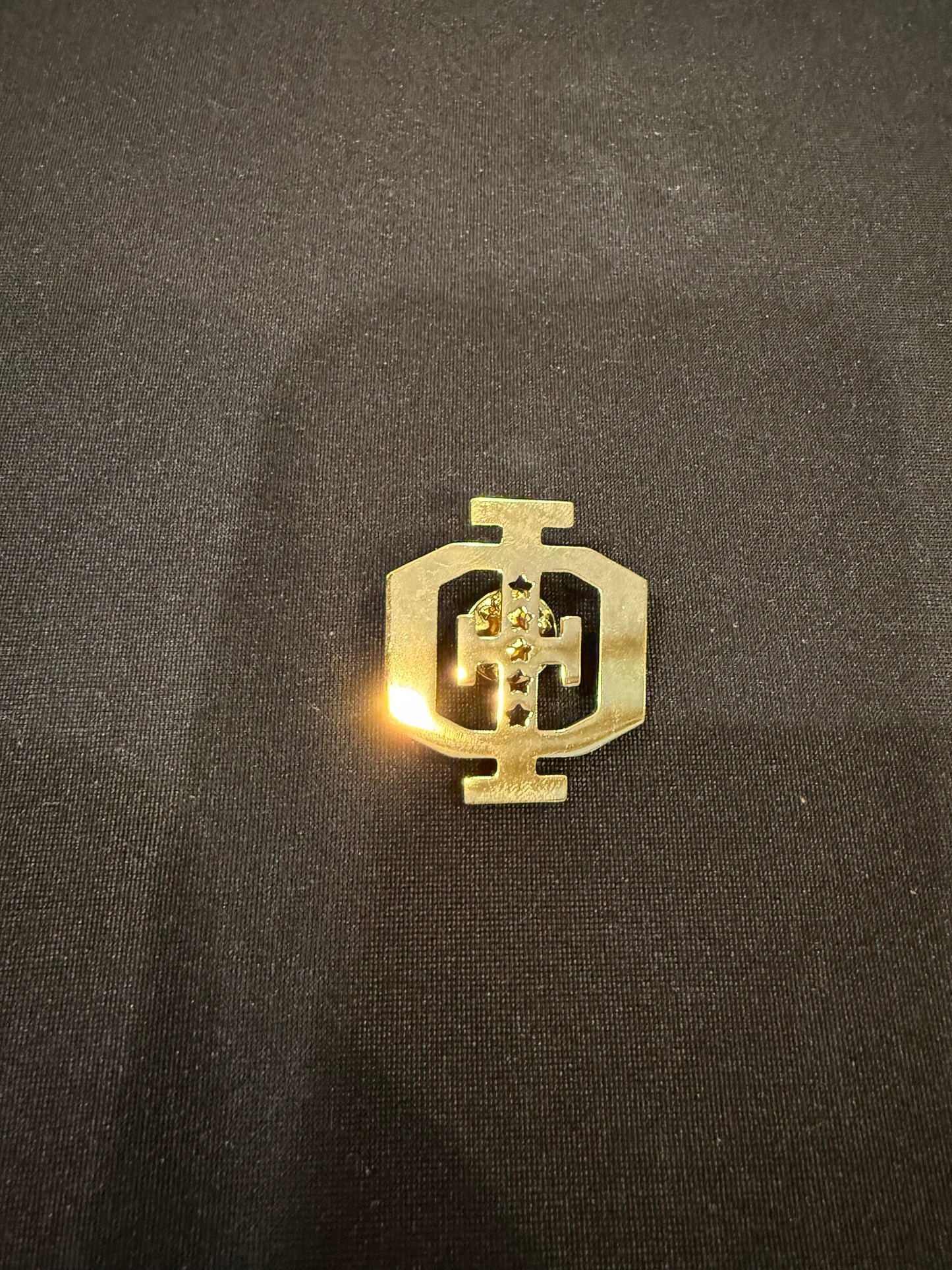 IPT 1963 Gold Tri-Symbol Lapel Pin