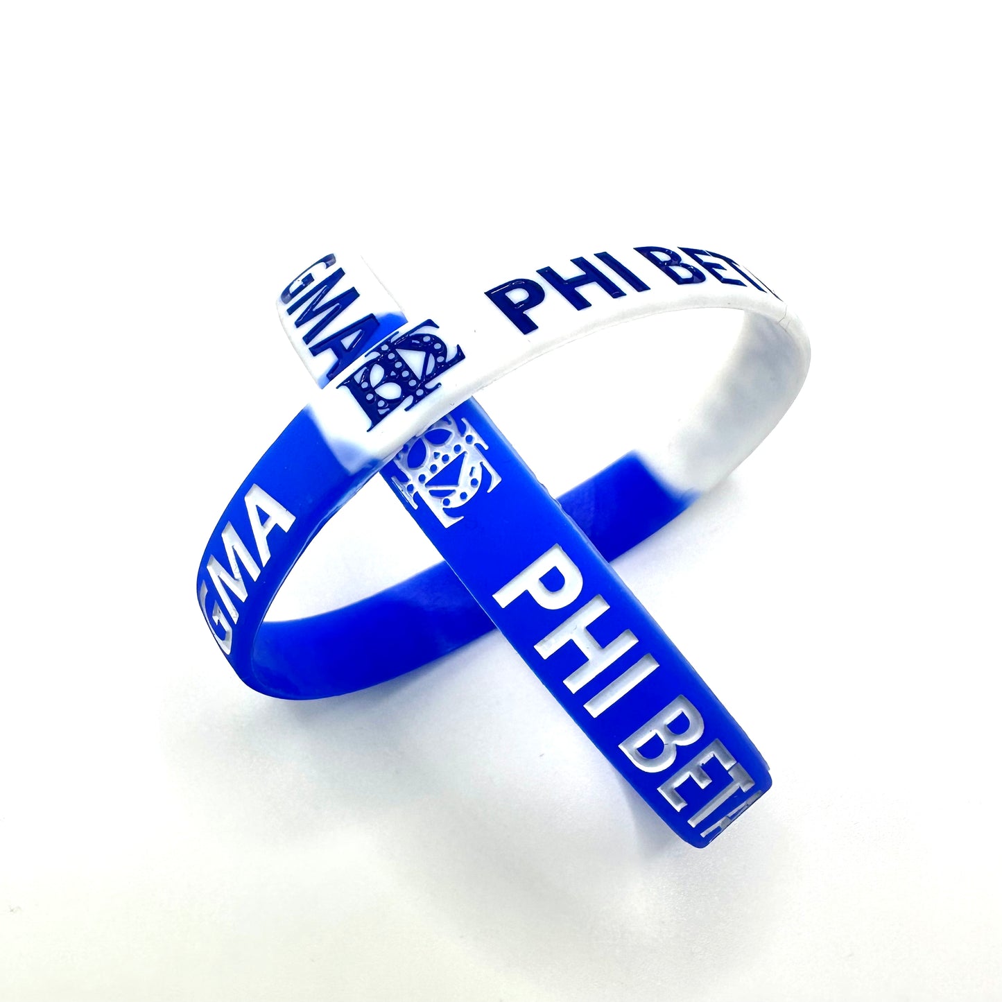 Phi Beta Sigma gradient wristband