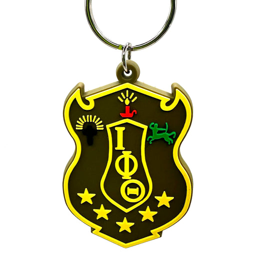 Iota Phi Theta rubber keychain