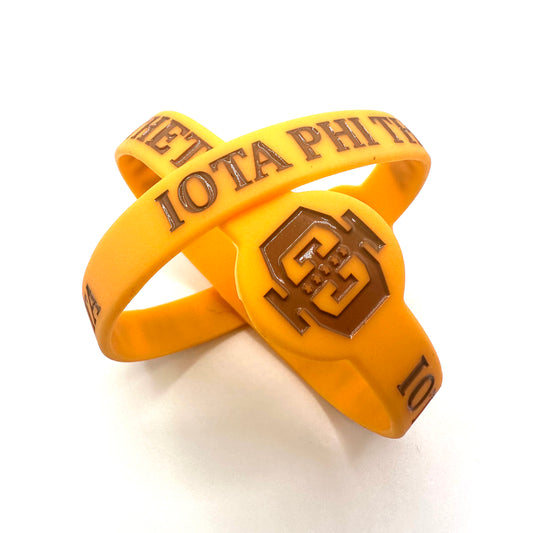 Iota Phi Theta tri-symbol balance wristband